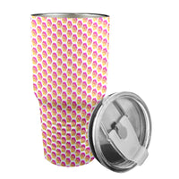 Hex Small Insulated Stainless Steel Tumbler (30oz ）