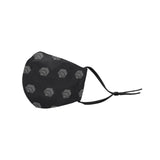 Hex Black & Grey Dust Cover with Drawstring (Pack of 50)