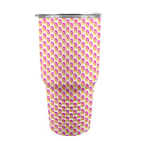 Hex Small Insulated Stainless Steel Tumbler (30oz ）