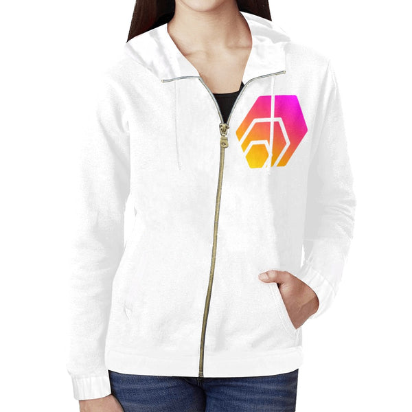 Hex Logo Women's  Full Zip Hoodie