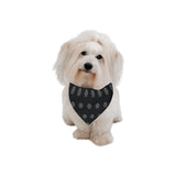 Hex Black & Grey Pet Dog Bandana (Large Size)