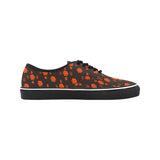 5555 Orange Women's Classic Canvas Low Top Shoe