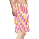 Hex Small Men's All Over Print Beach Shorts