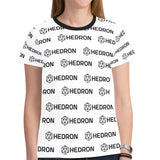 Hedron Combo Women's All Over Print Mesh Cloth T-shirt