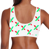 PulseX Women's All Over Print Sports Bra