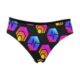 Hex Pulse Combo Black Women's Classic Briefs