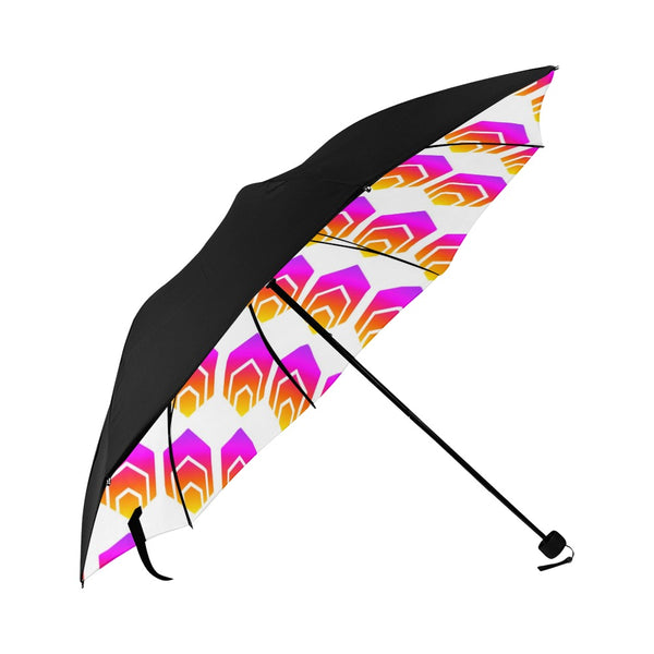 Hex Anti-UV Foldable Umbrella (Underside Printing)