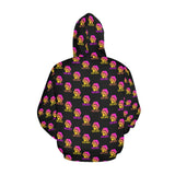 Hex Color Dot Com Black Men's All Over Print Hoodie