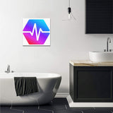 Pulse Logo Canvas Print 12"x12"