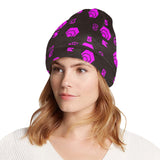 5555 Pink All Over Print Beanie for Adults