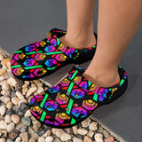 Hex PulseX Pulse Black Custom Print Adults Clogs