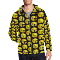 Time 3D 2 BLK Men's All Over Print Full Zip Hoodie