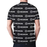 Hedron Combo White Men's All Over Print Mesh T-shirt