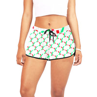 PulseX Women's All Over Print Casual Shorts