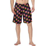 Hex Color Dot Com Black Men's Swim Trunk