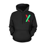 PulseX Logo Black Women's All Over Print Hoodie