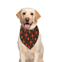 5555 Orange Pet Dog Bandana