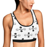 Hex Dot Com Women's All Over Print Sports Bra