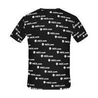 HEXdotcom Combo White Men's All Over Print T-shirt