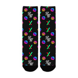 RH HPX White Women's Custom Socks