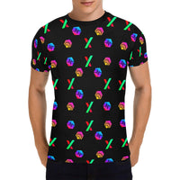 RH HPX Black Men's All Over Print T-shirt