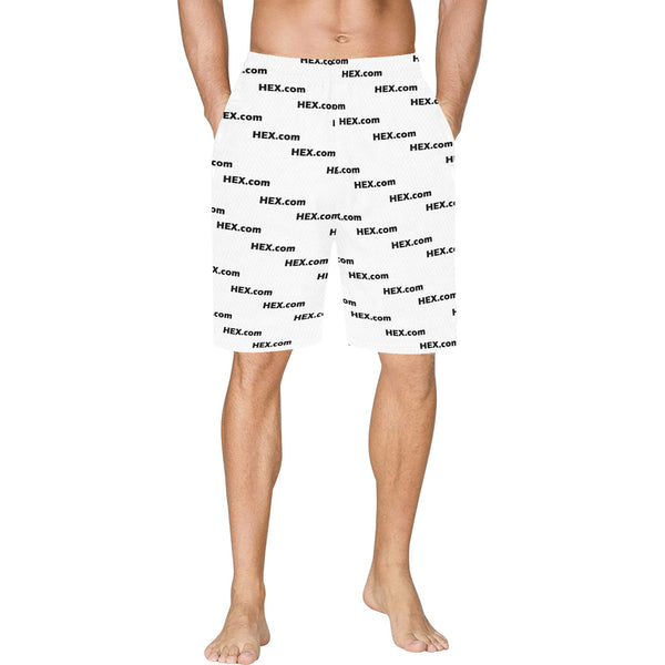 HEXdotcom All Over Print Basketball Shorts With Pockets