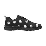 Hex White Black Men's Breathable Sneakers