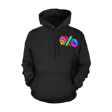 Hex PulseX Pulse Logos Black Women's All Over Print Hoodie