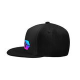 Hex PulseX Pulse Logos Black Snapback Flat Brim Hat