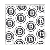 Bitcoin Shower Curtain 72"x72" - Crypto Wearz