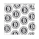 Bitcoin Shower Curtain 72"x72" - Crypto Wearz