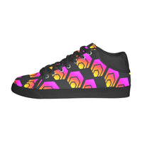 Hex Black Chukka Canvas Women's Shoes