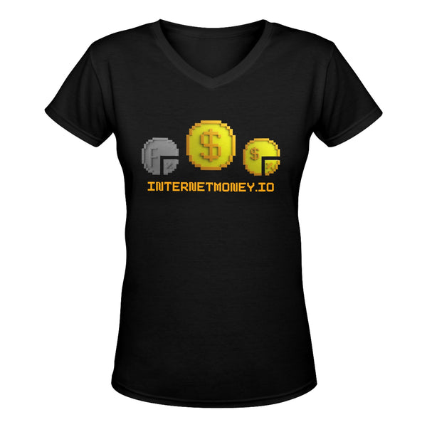 InternetMoney V-neck Women's T-shirt