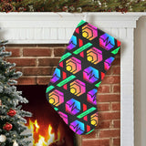 HPXdotCOM Black Christmas Stocking