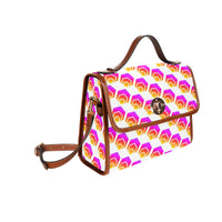 Hex All Over Print Waterproof Canvas Bag