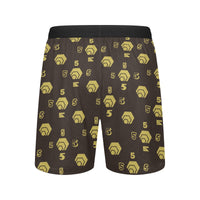 5555 Men's Mid-Length Pajama Shorts