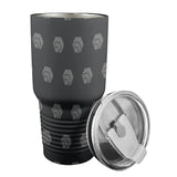 Hex Black & Grey Insulated Stainless Steel Tumbler (30oz ）