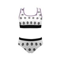 Hex Black Women's Sports Bra Yoga Set