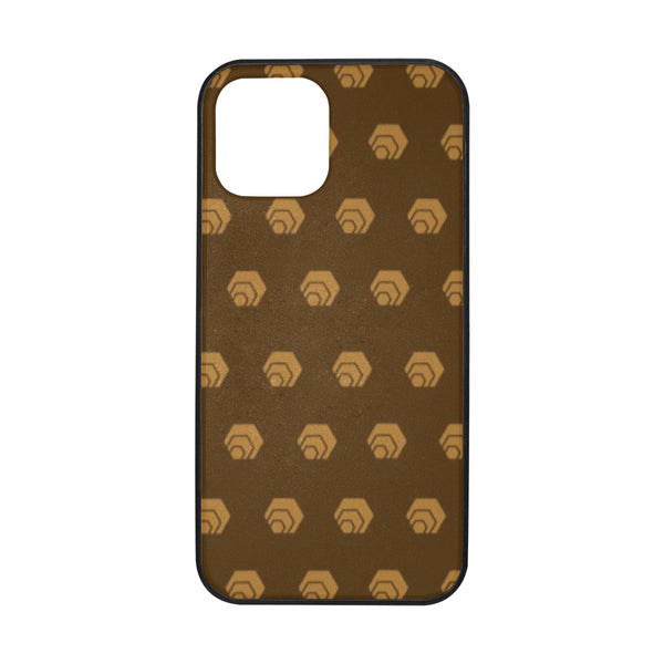 Hex Brown & Tan Iphone 12 Pro Max (6.7") Case