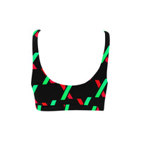 PulseX Black Sport Bikini Top