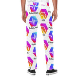 Hex Pulse TEXT Men's All Over Print Casual Trousers