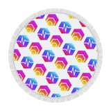 Hex Pulse Combo Circular Beach Shawl 59"