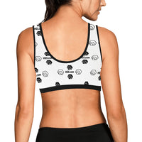 Hex Dot Com Women's All Over Print Sports Bra