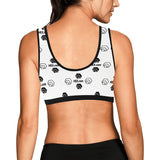 Hex Dot Com Women's All Over Print Sports Bra