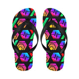 HPXdotCOM Black Flip Flops (For both Men and Women)