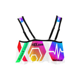 HPXdotCOM Flounce Bikini Top