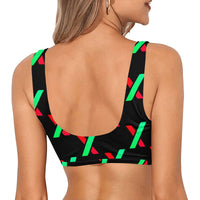 PulseX Black Sport Bikini Top