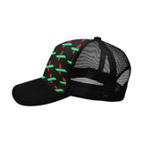 PulseX Black Unisex Baseball Cap