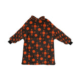 5555 Orange Blanket Hoodie for Men