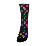 RH HPX White Women's Custom Socks